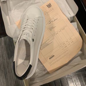 Ted Baker Lorne Magnolia Flower Platform Trainer - White